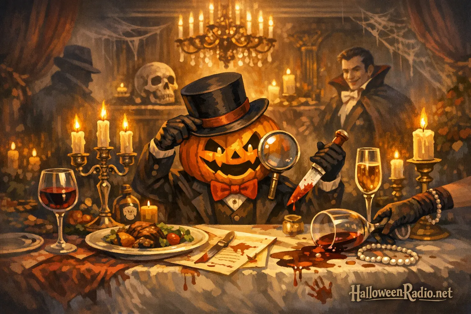 How to throw a sophisticated murder mystery dinner on a budget